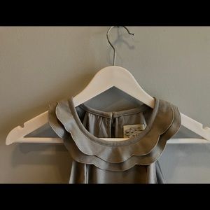 Gray party dress - with pockets!